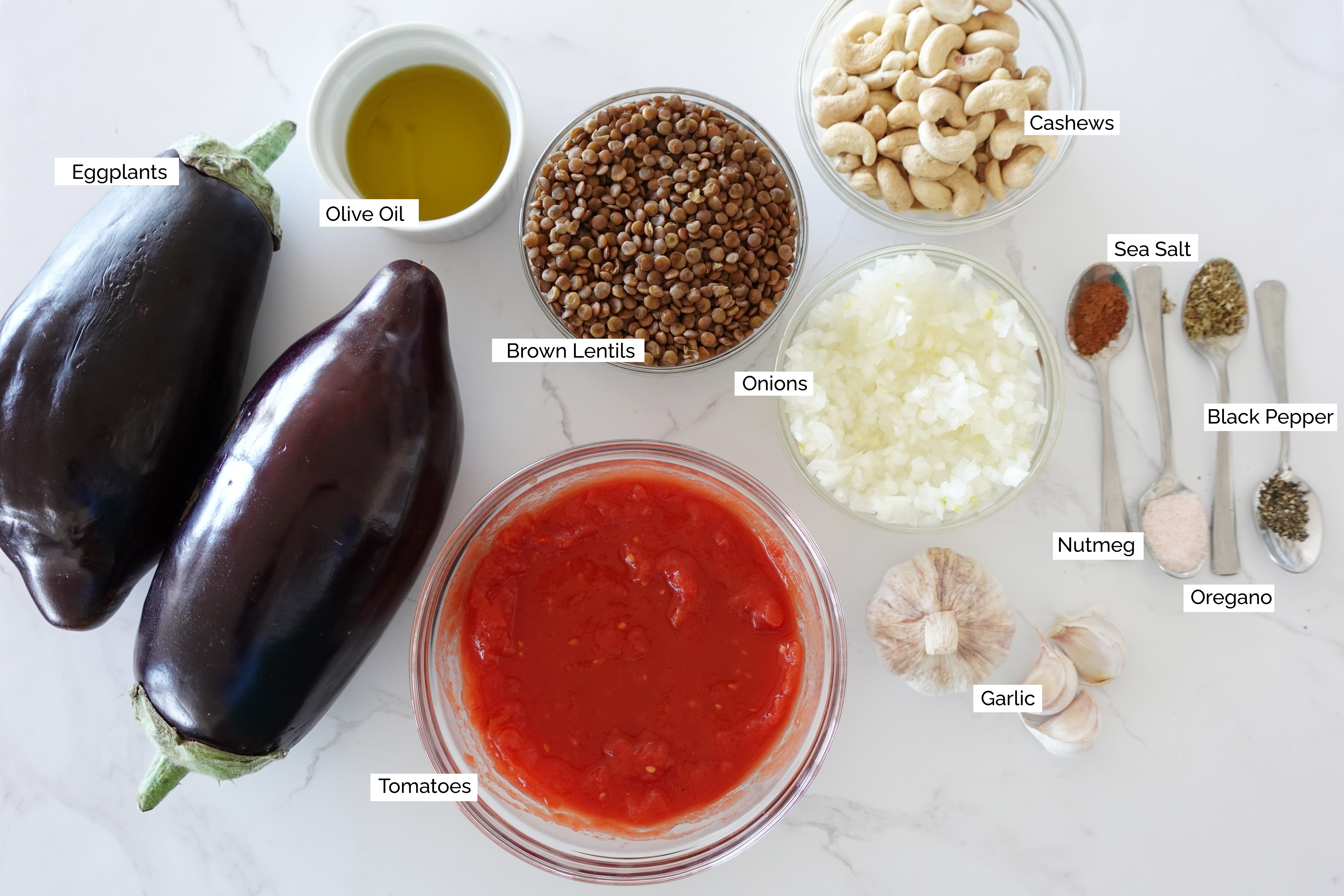 Eggplant Moussaka (Vegan)