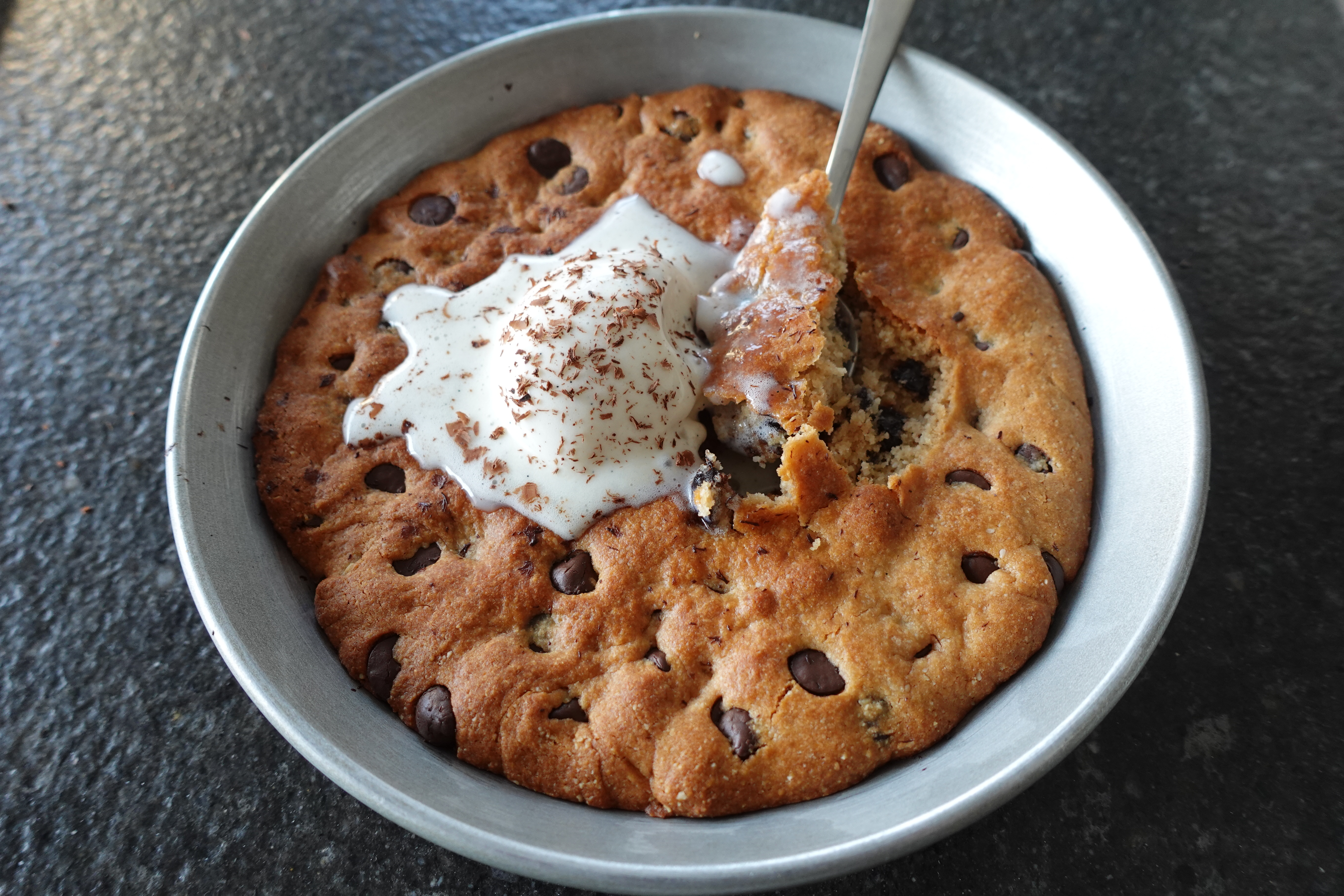 Tahini Chocolate Chip Cookie