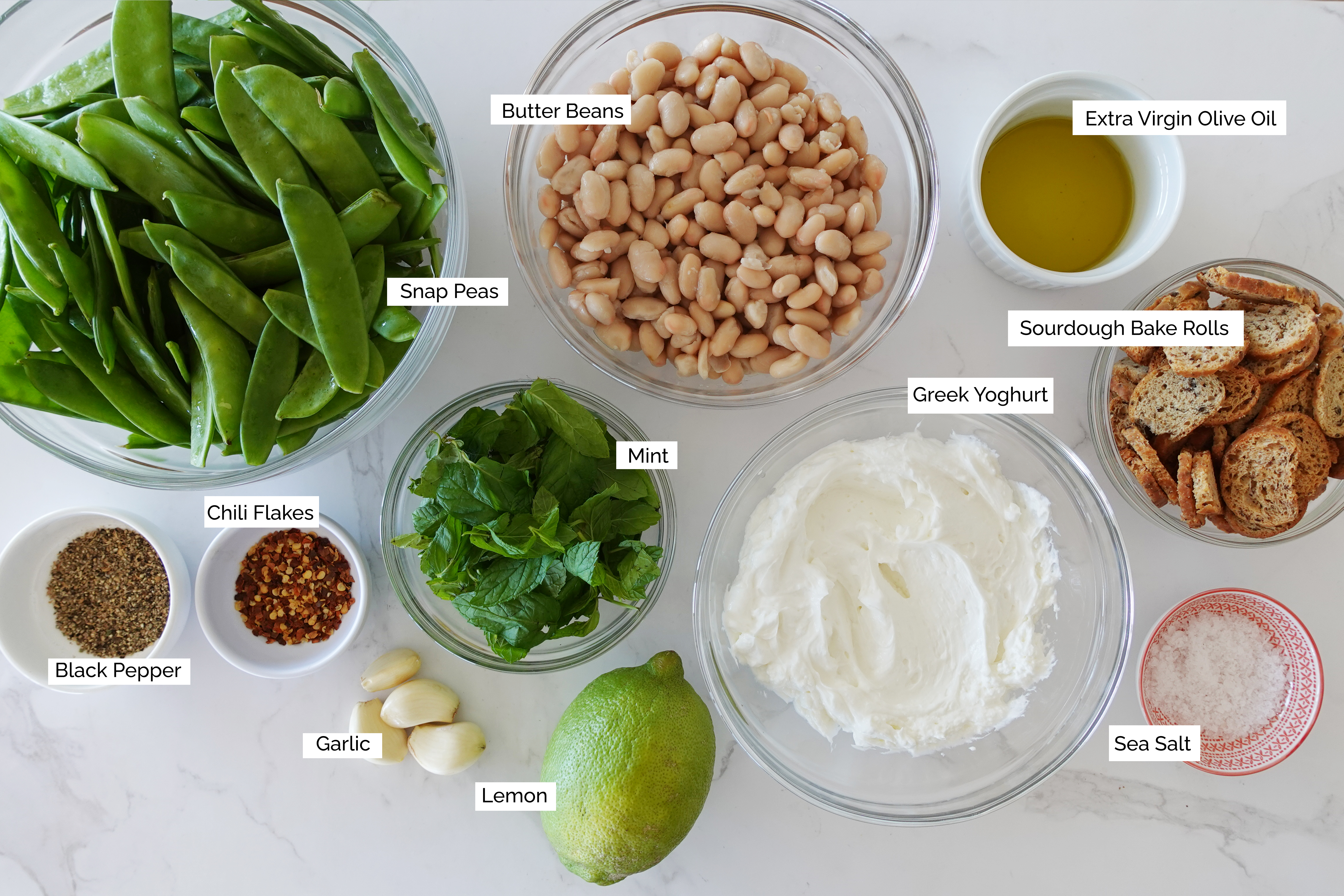 Snap Peas on a Cloud