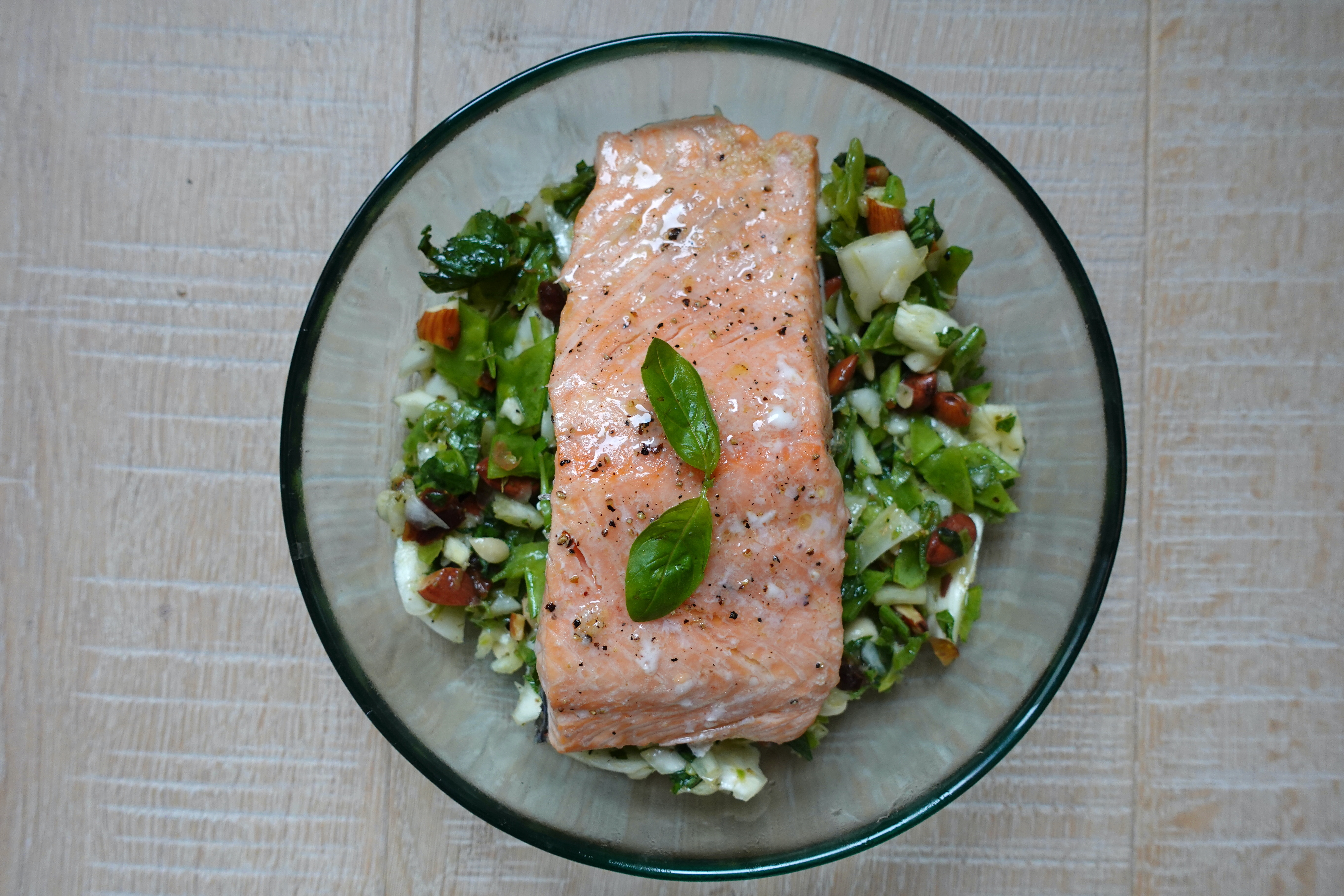 Salmon Spring Salad