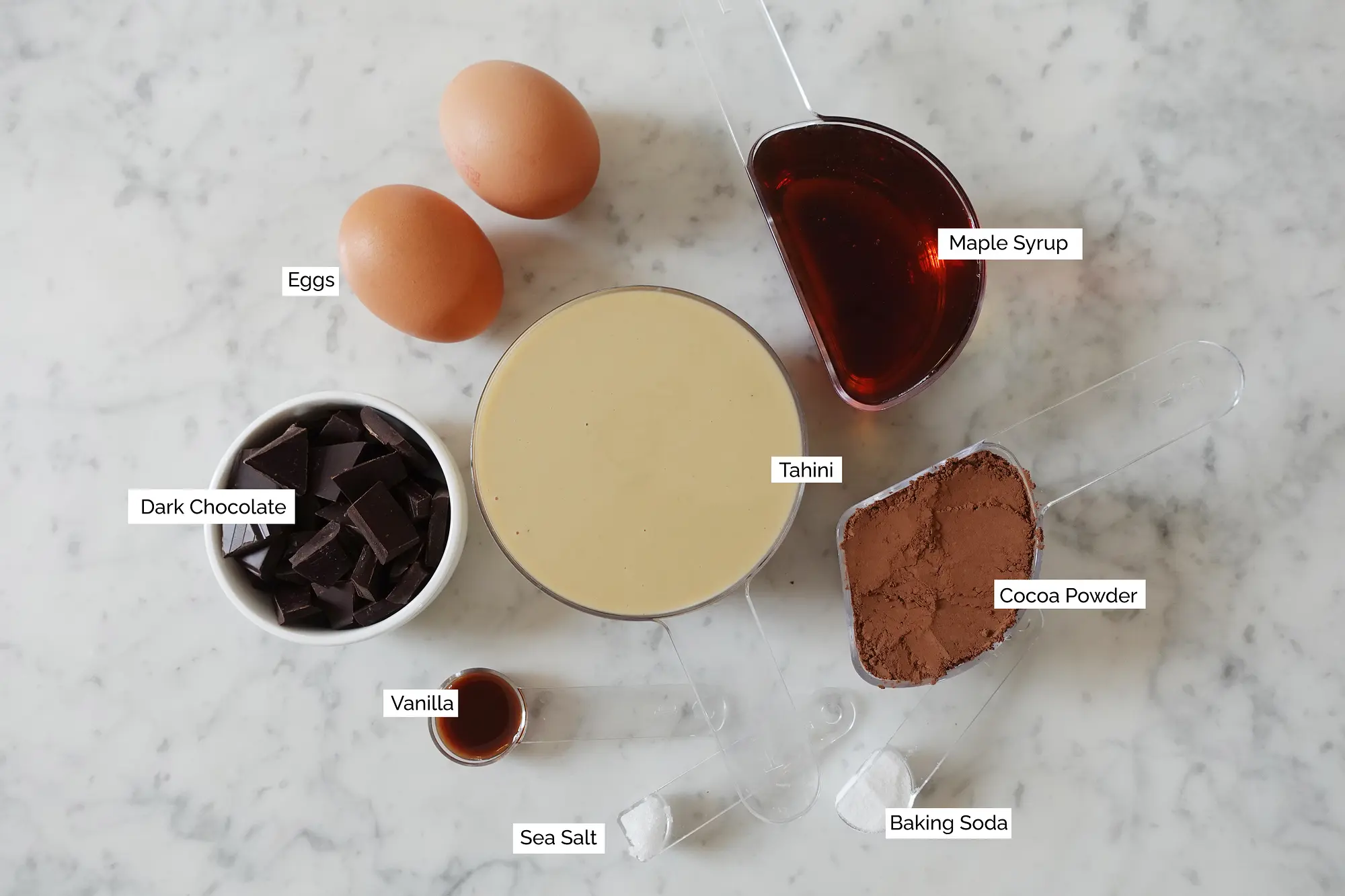 Fudgy Tahini Brownies