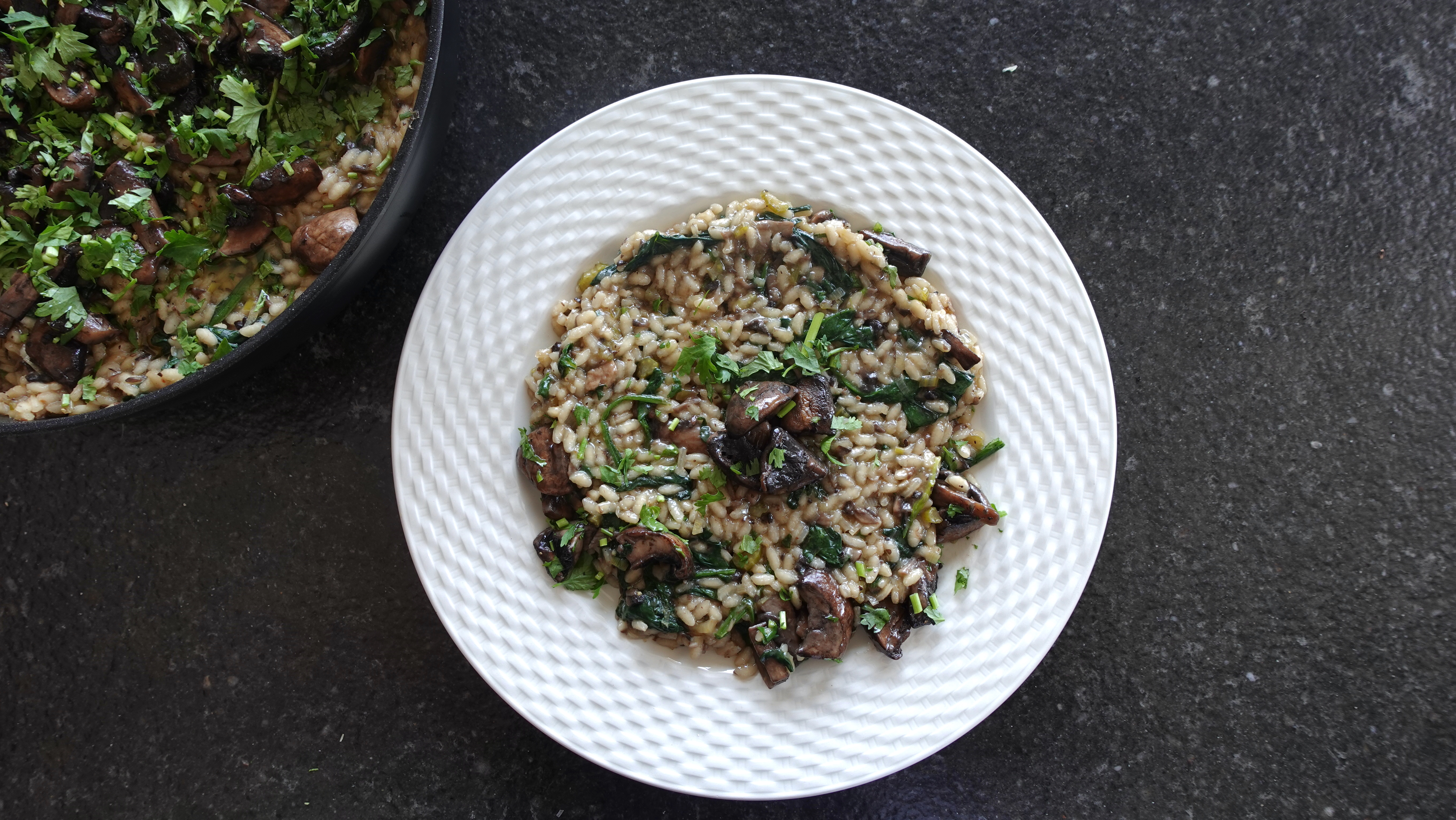 Mushroom Risotto