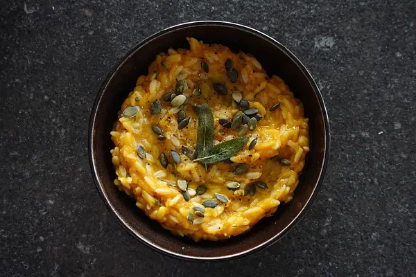 Pumpkin Orzo