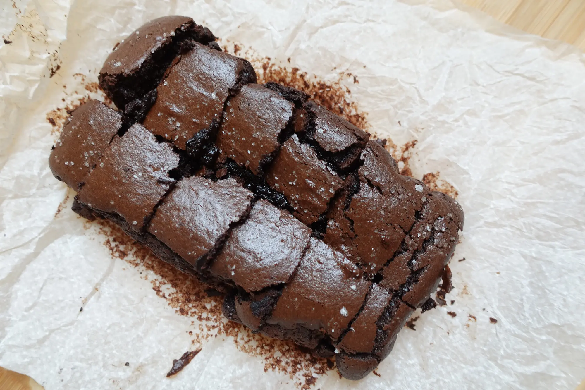 Fudgy Tahini Brownies