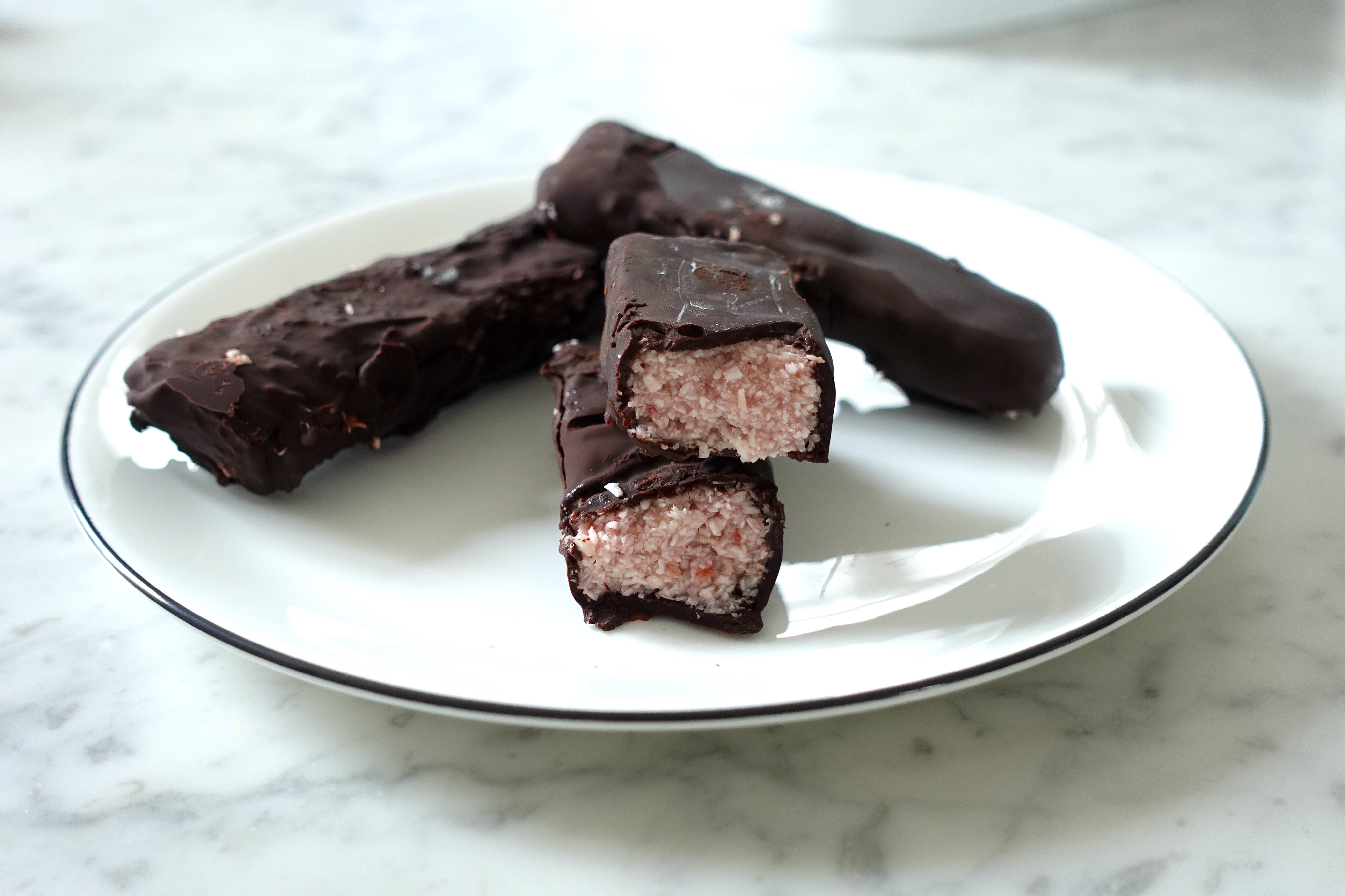 Strawberry & Coconut Bars